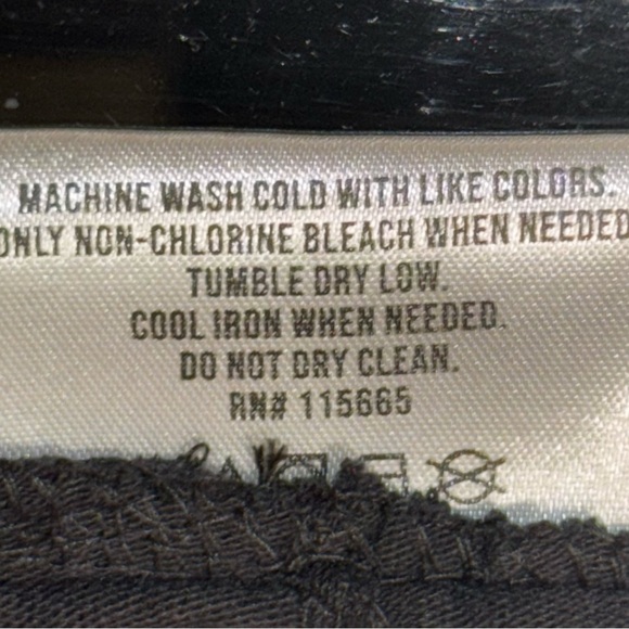 Bioworld Black Athletic Shorts with Colorful Peace Sign - Picture 7 of 9